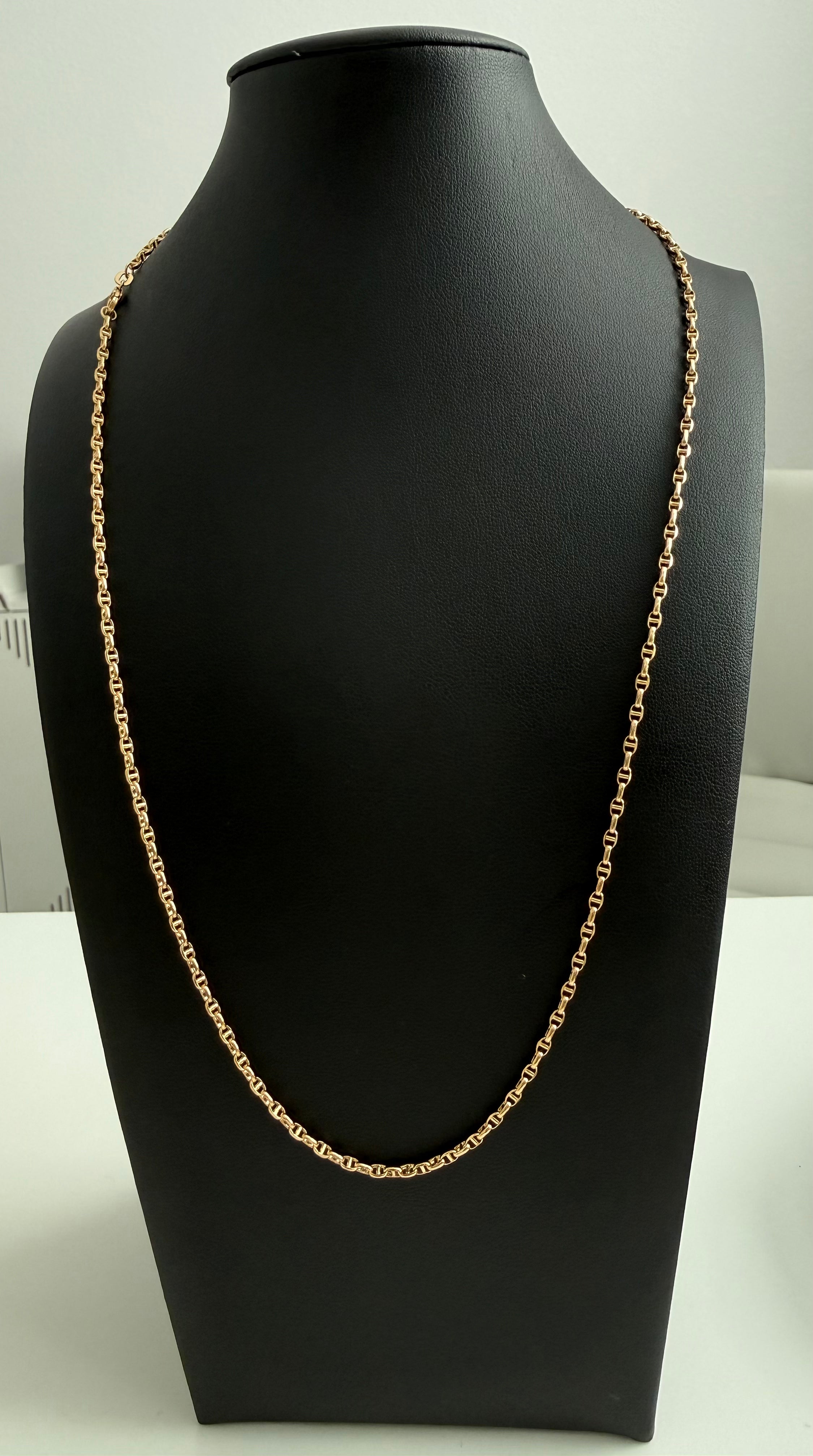 18K Gold Gucci Sailor Link Chain – 4.80g