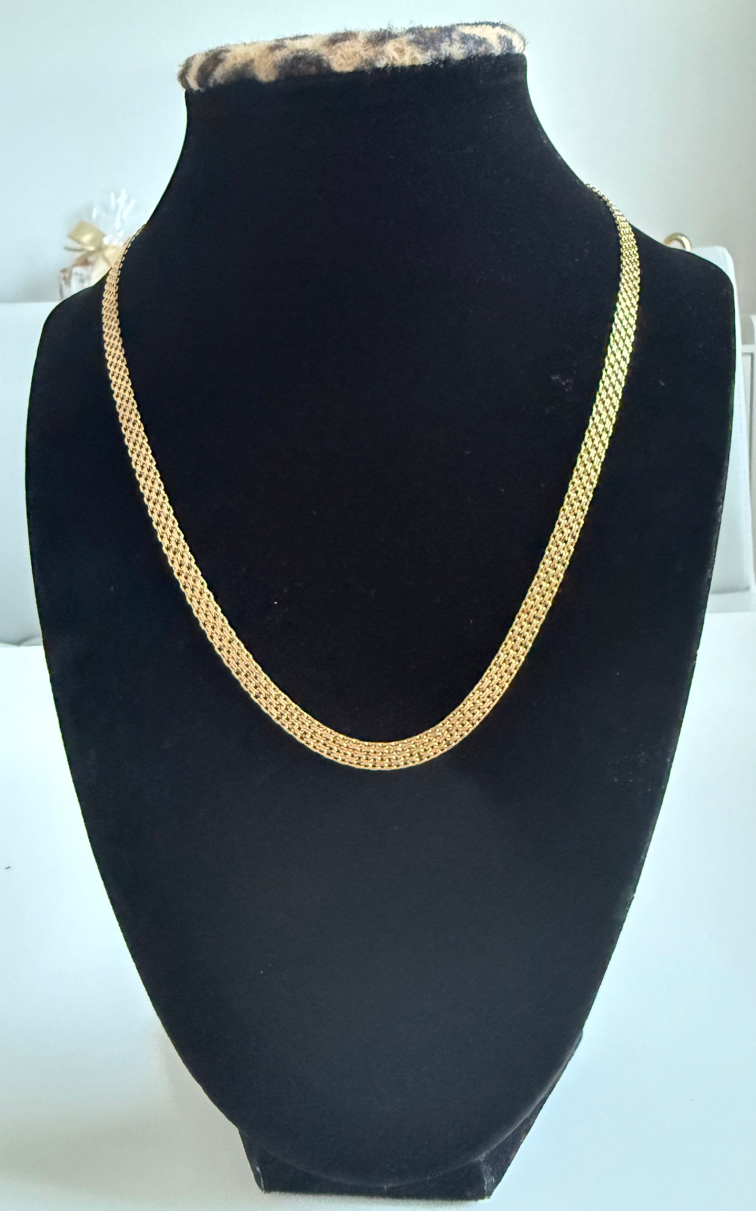 18K Gold Chino Link Chain – 11.92g