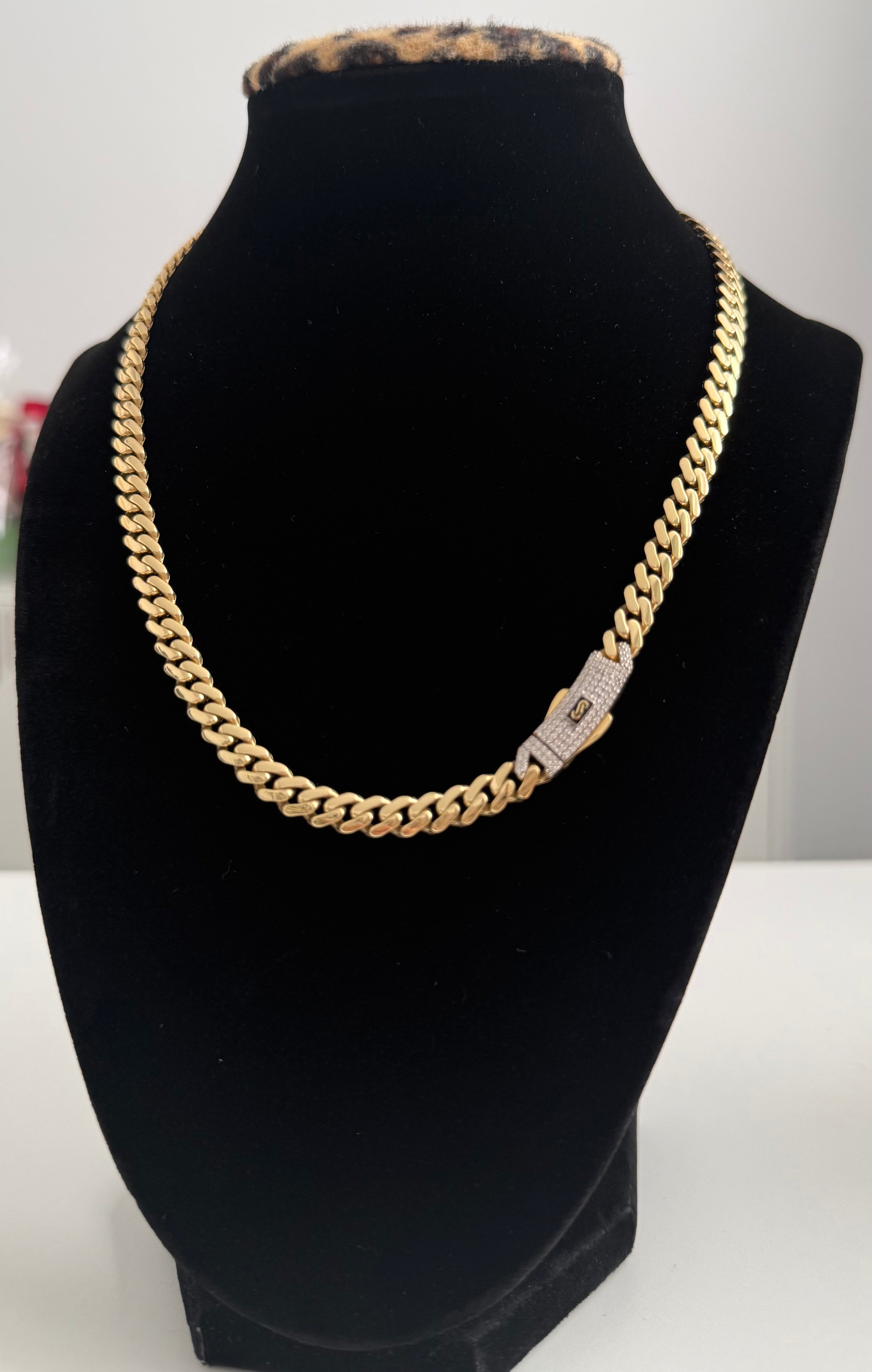 Cadena Monaco Certificada Legitima Oro 18K 19.30 g