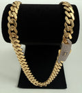 Cadena Monaco Certificada Legitima Oro 18K 19.30 g