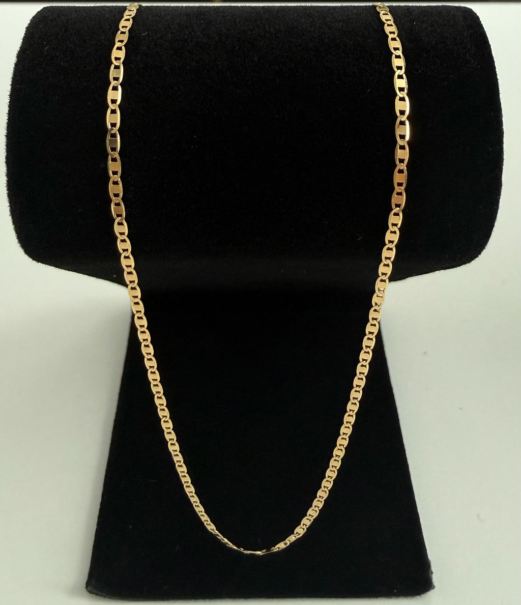 18K Gold Flat Gucci Link Chain