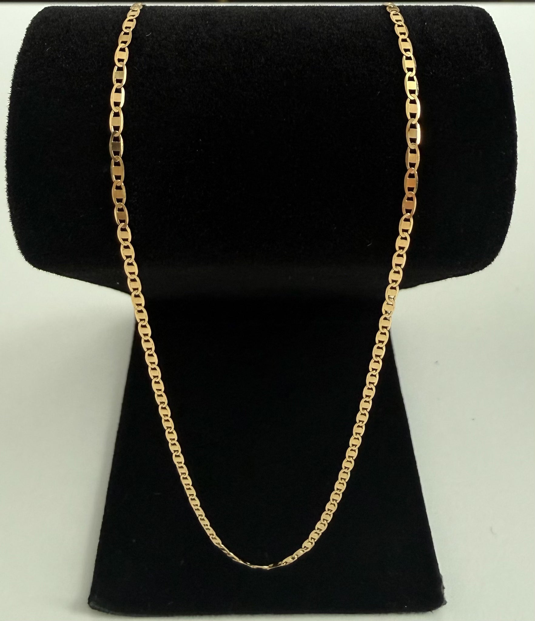 18K Gold Flat Gucci Link Chain