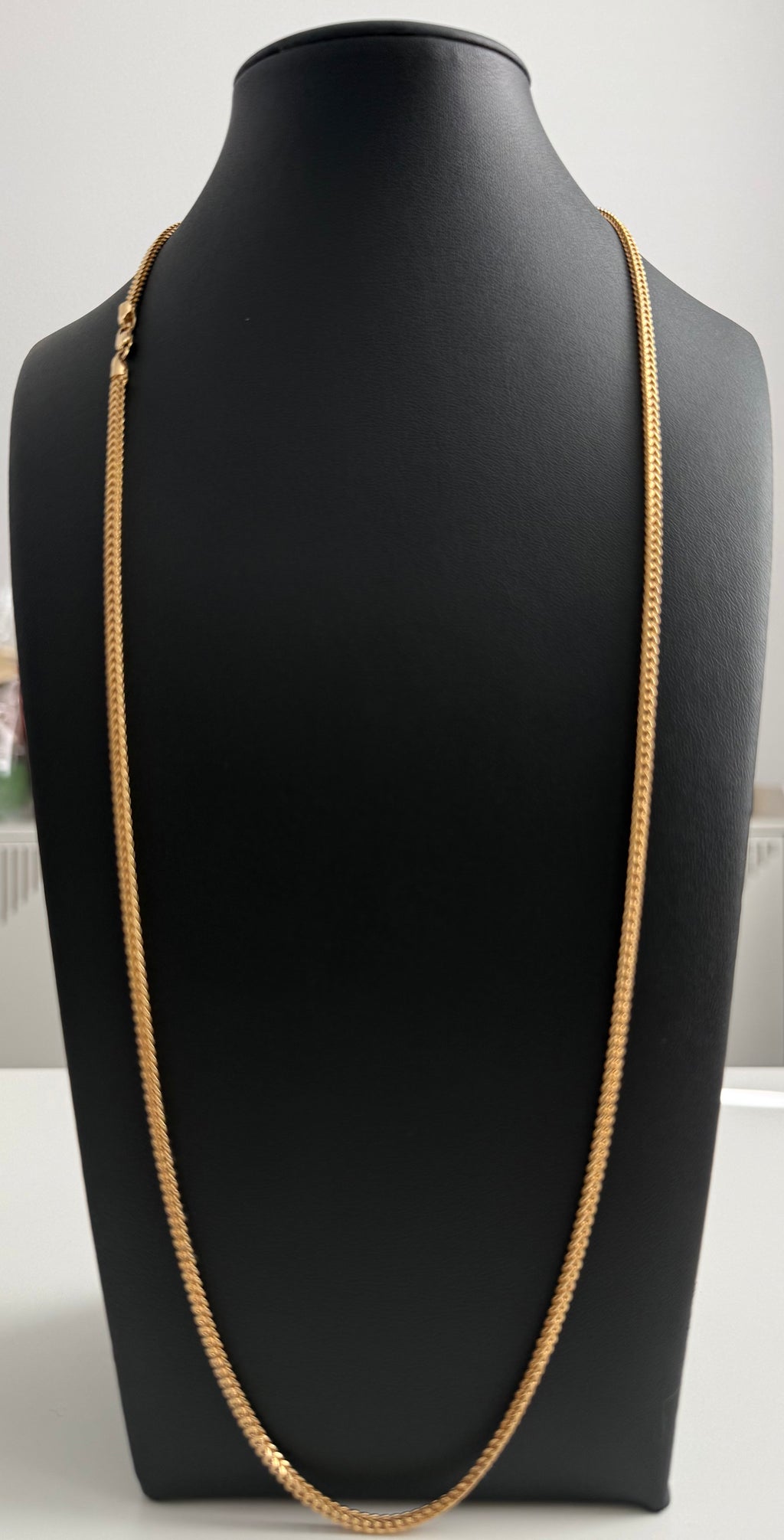18K Gold Franco Link Chain – 9.50 g