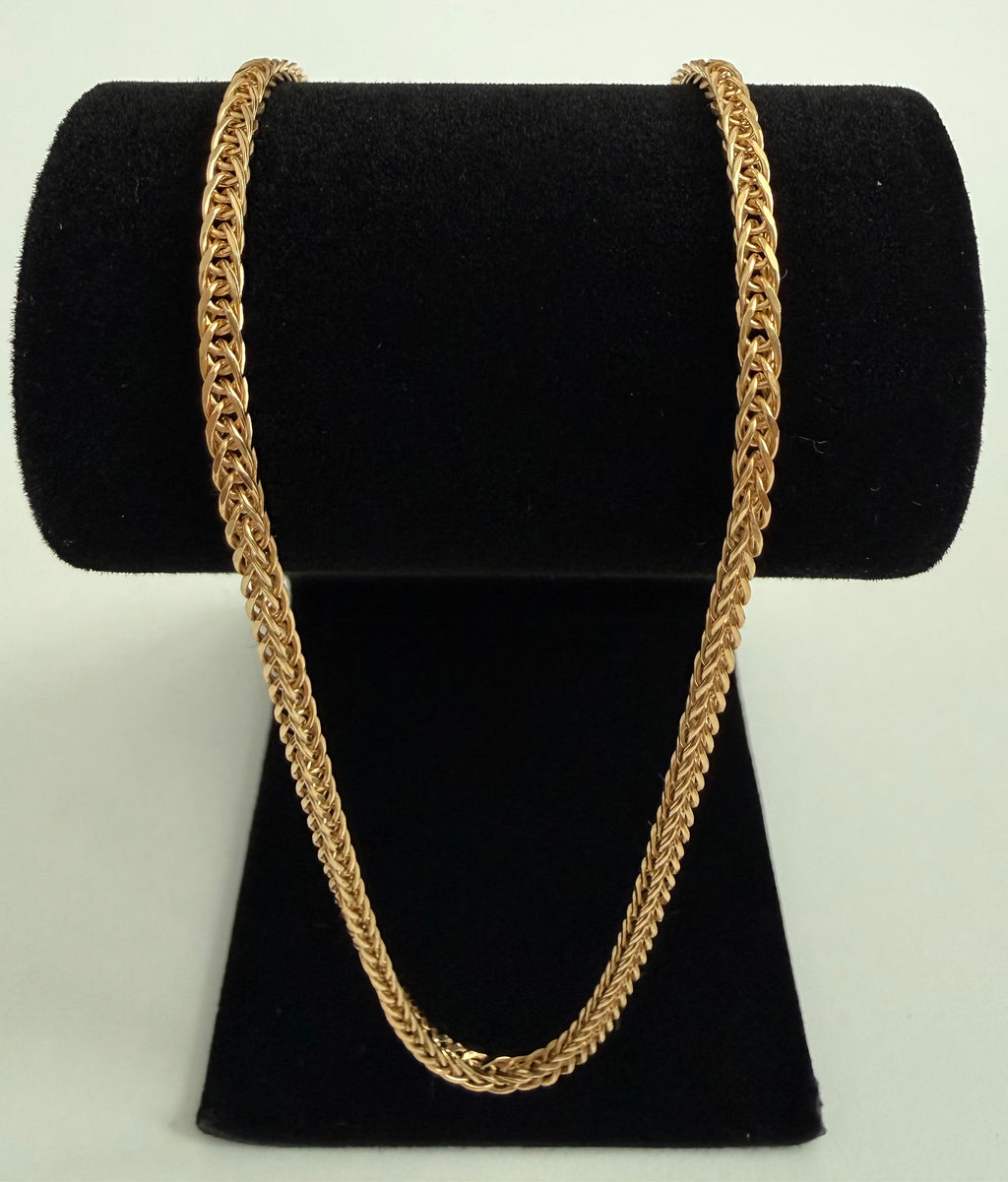 18K Gold Spiga Link Chain – 6.25 g