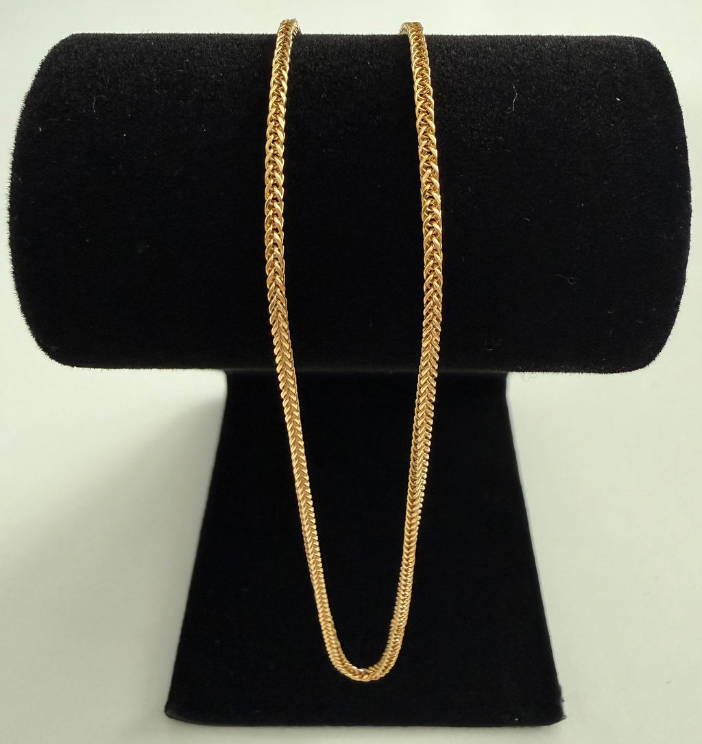18K Gold Spiga Link Chain – 2.75 g