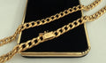 18K Gold Open Cuban Link Chain with Box Clasp – 16.1g