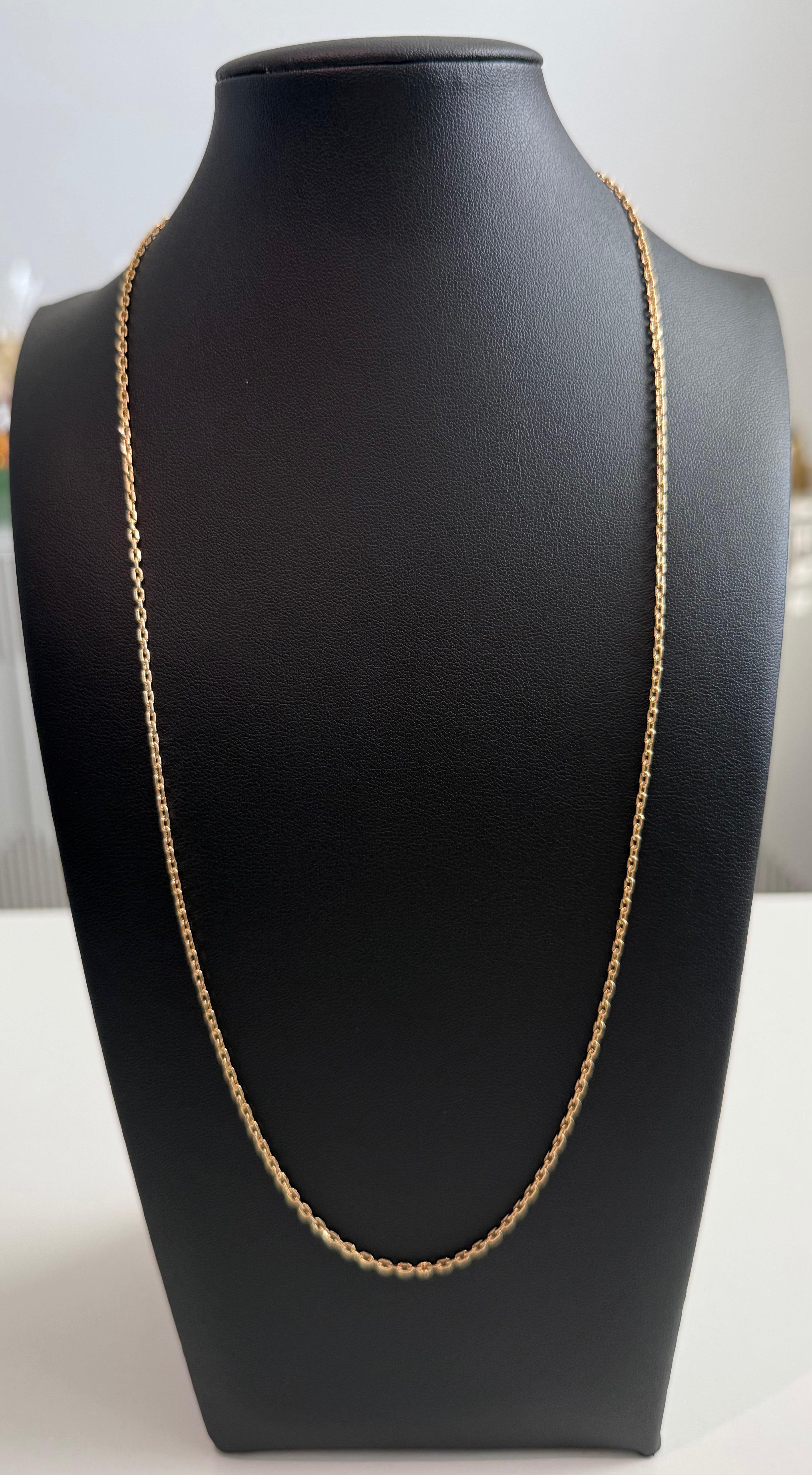18K Gold Hermes Link Chain – 4 g