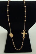 18K Gold Women’s Closed Rosary Necklace – 2.53 g