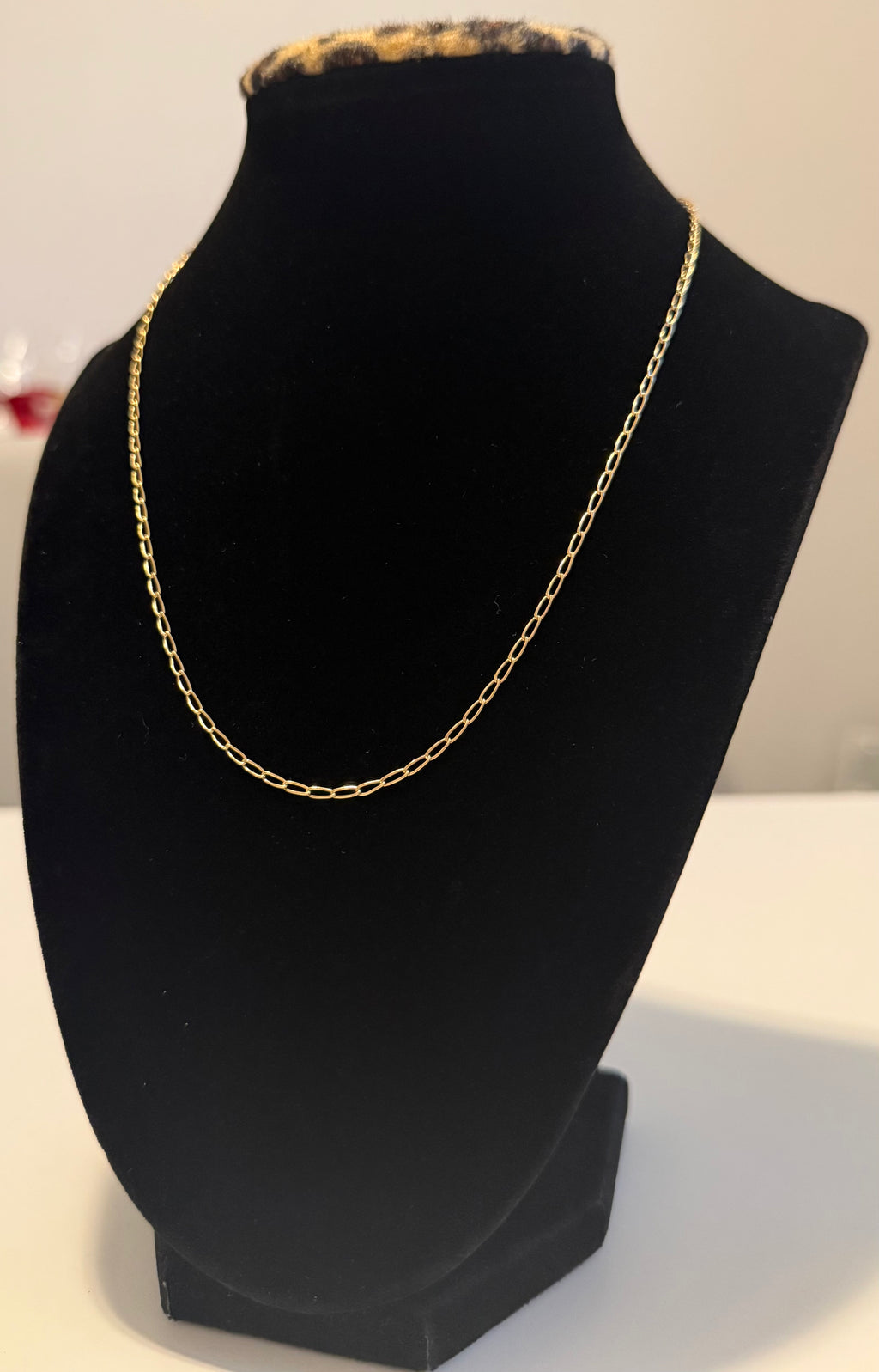 18K Gold Women’s Link Necklace – 1.61 g