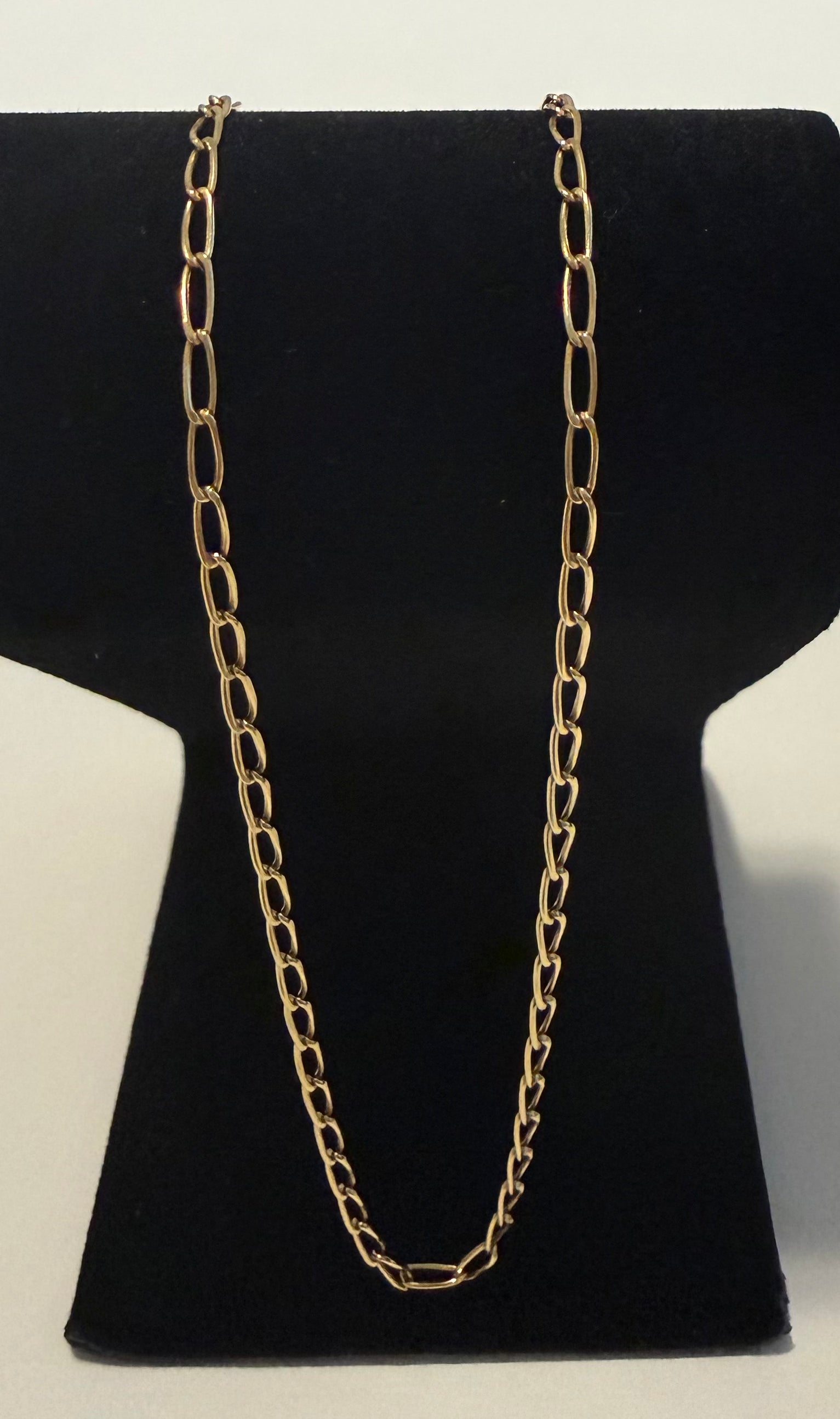 18K Gold Women’s Link Necklace – 1.61 g