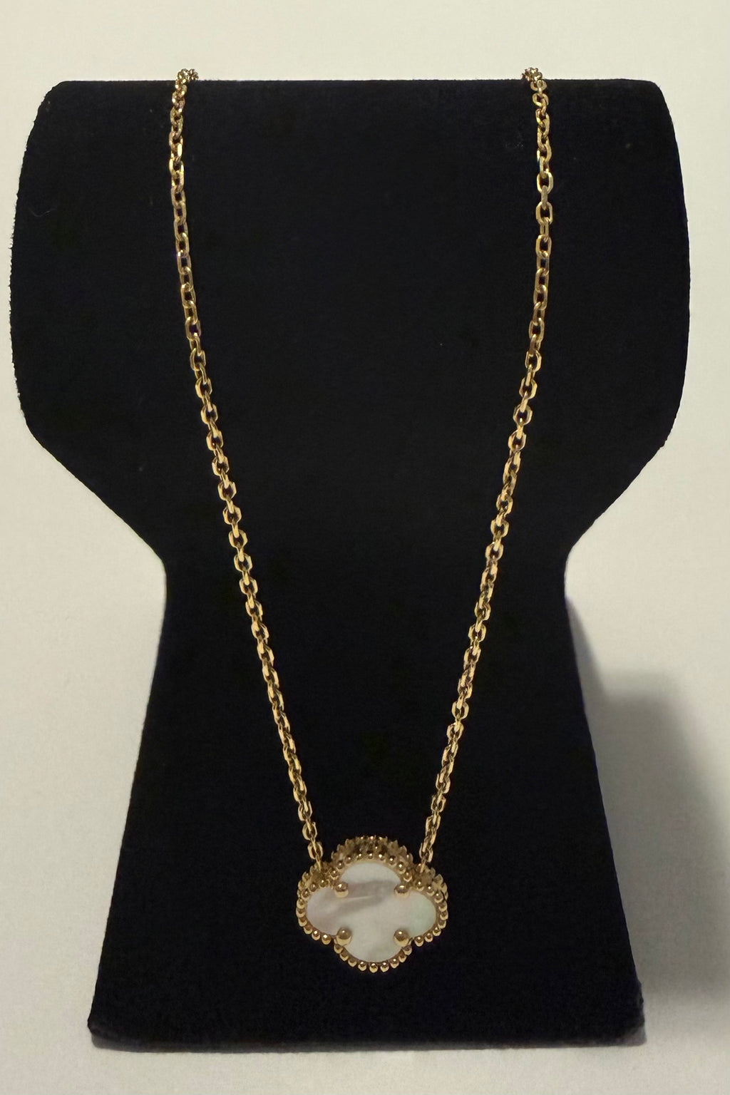 18K Gold V.C White Chain - 4.47 g