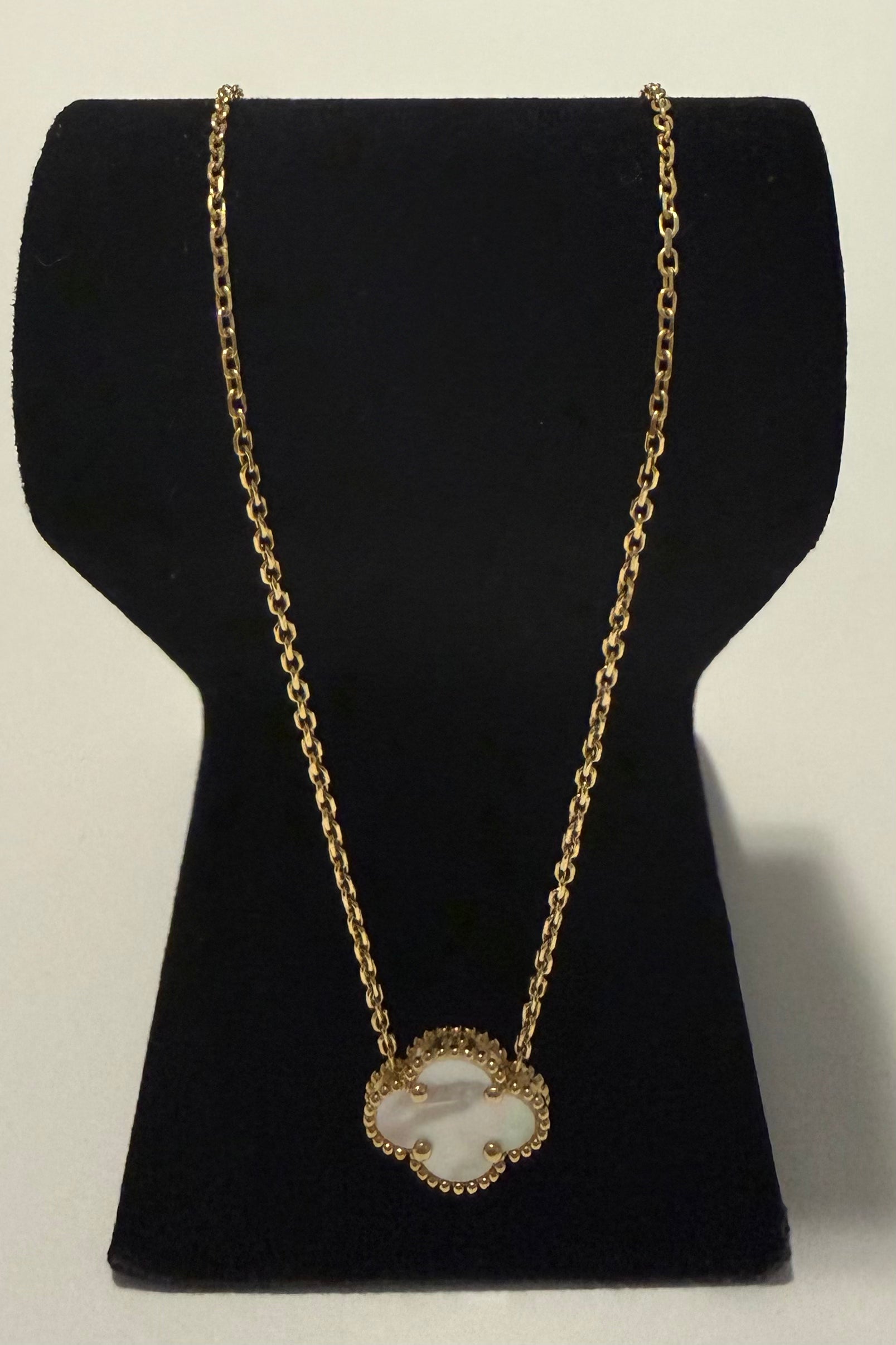 18K Gold V.C White Chain - 4.47 g