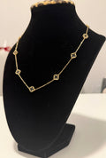 18K Gold V.C Black Chain - 7.35 g