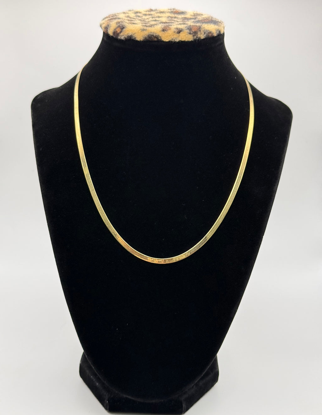18K Gold Mirror Necklace – 6.16 g