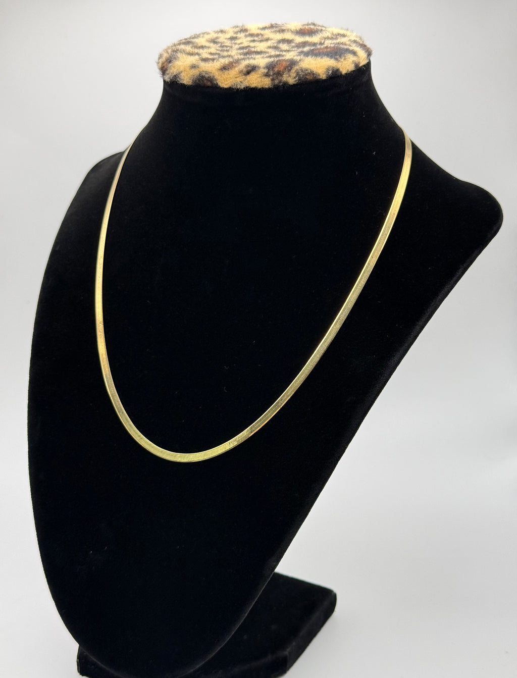 18K Gold Mirror Necklace – 6.16 g