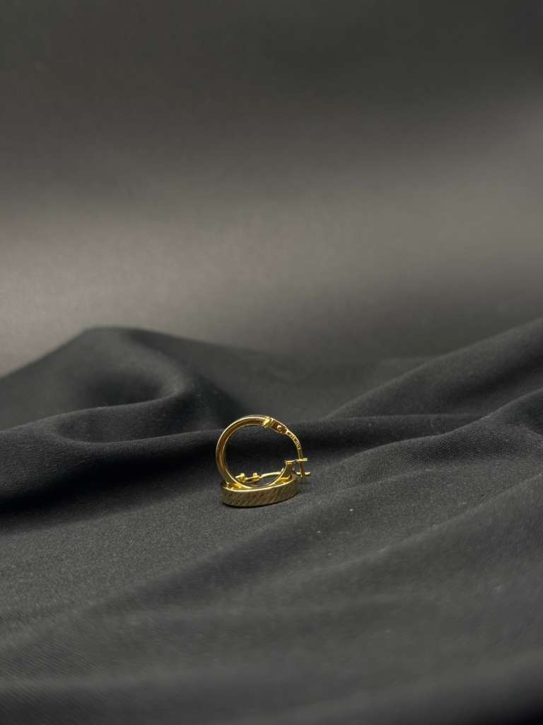 Argollas - Candongas Oro 18K Italiano 1.08 g