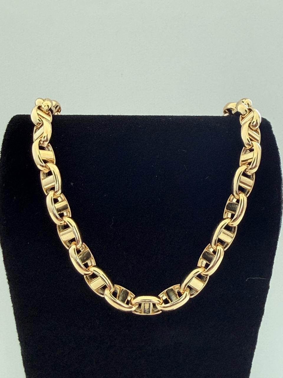 18K Gold Gucci Sailor Bracelet – 5.10 g Unisex