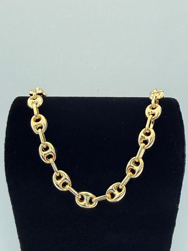 18K Gold Gucci - Style Bracelet – 5.38 g Unisex