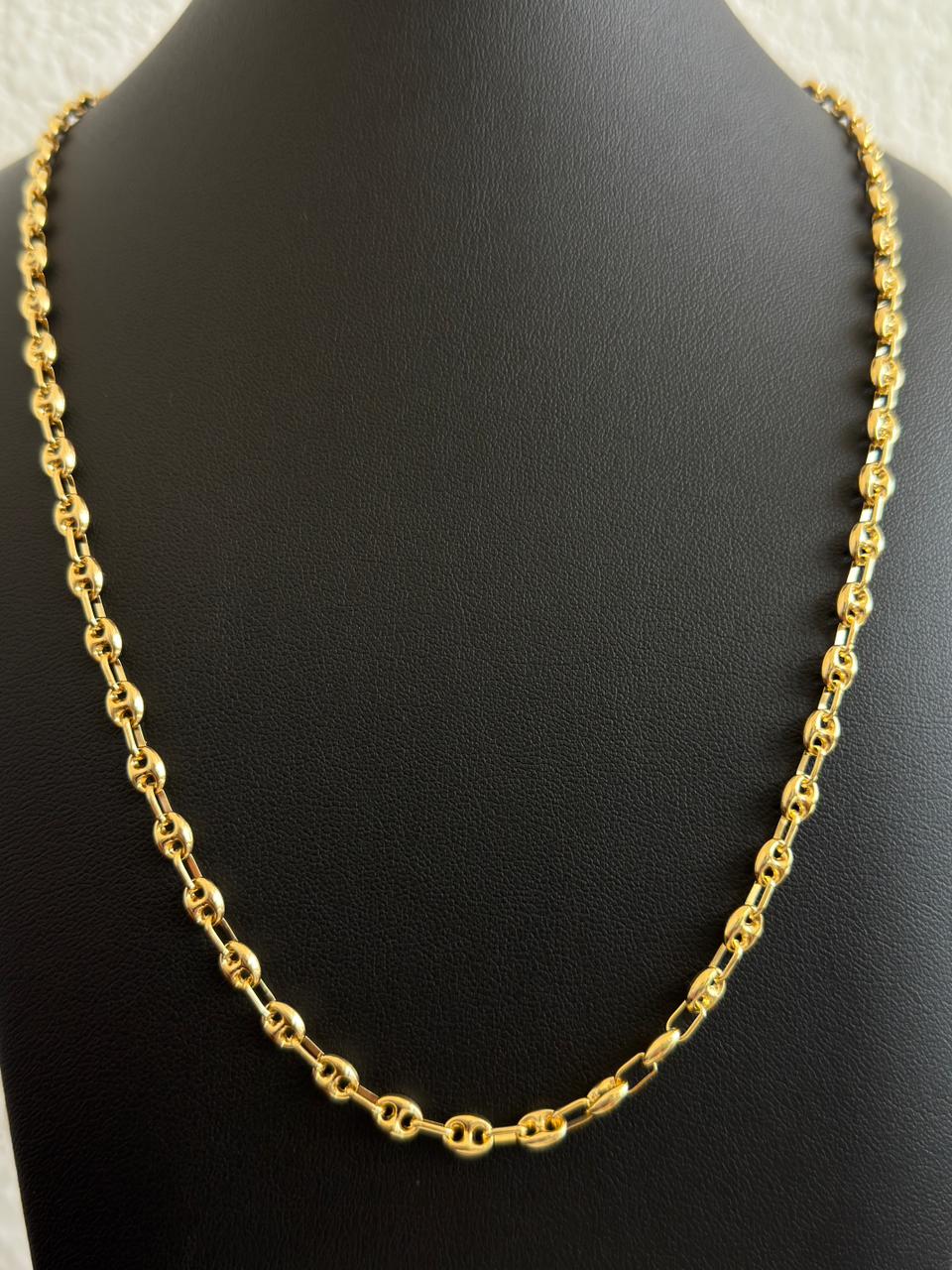 18K Gold Gucci Link Chain – For Men