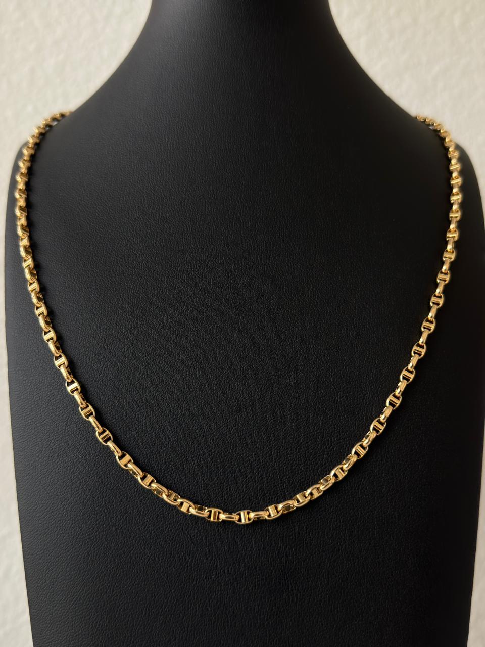 18K Gold Gucci Sailor Link Chain – 10.23g For Men