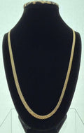18K Gold Chino Link Chain – For Men