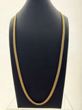 18K Gold Chino Link Chain – 10.93g For Men