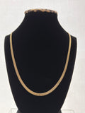 18K Gold Chino Link Chain – 8.08 g For Men
