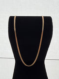 18K Gold Chino Link Chain – 6.15 g For Women