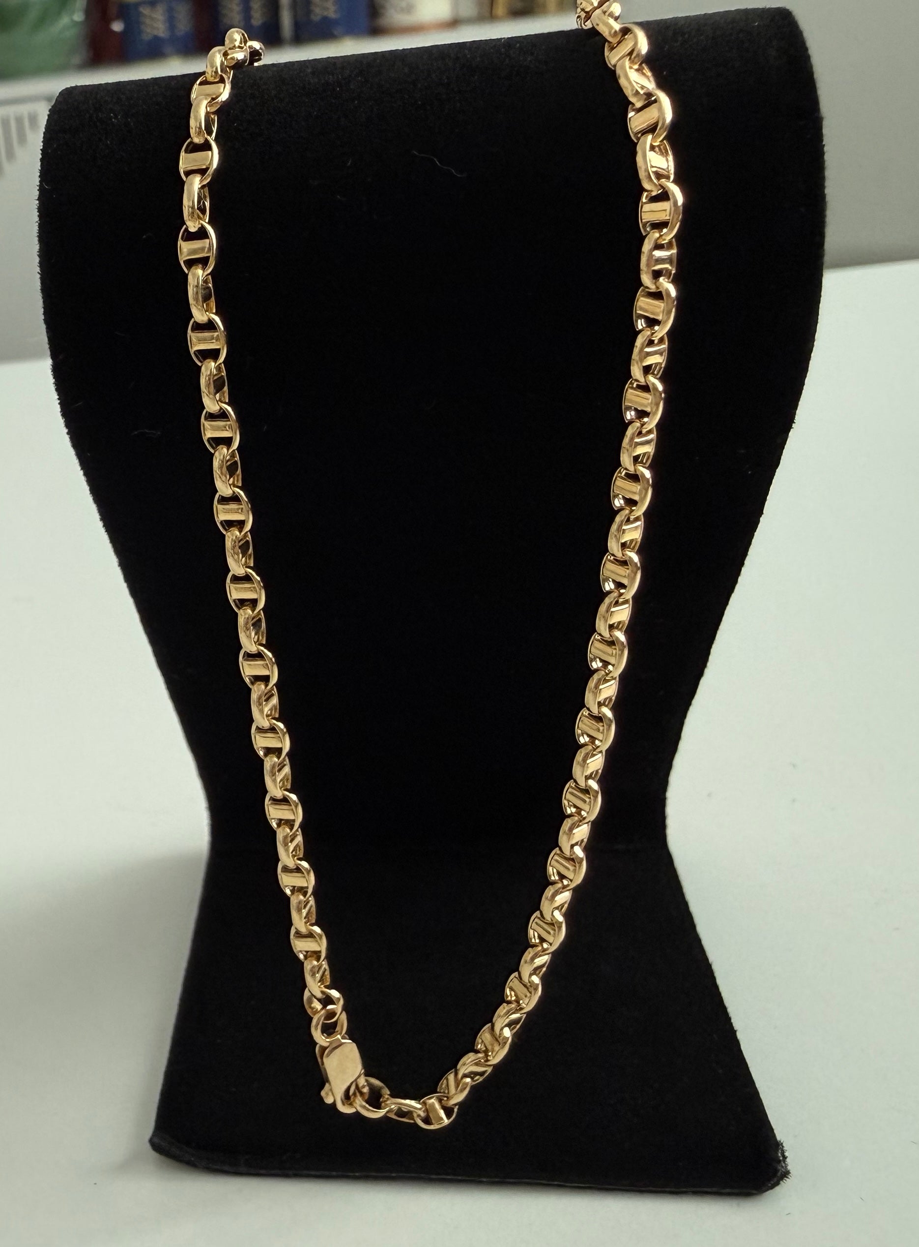 18K Gold Gucci Sailor Link Chain – 6.63g