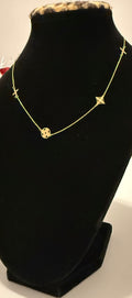 18K Gold Women’s Necklace with Pendant – 1.90 g