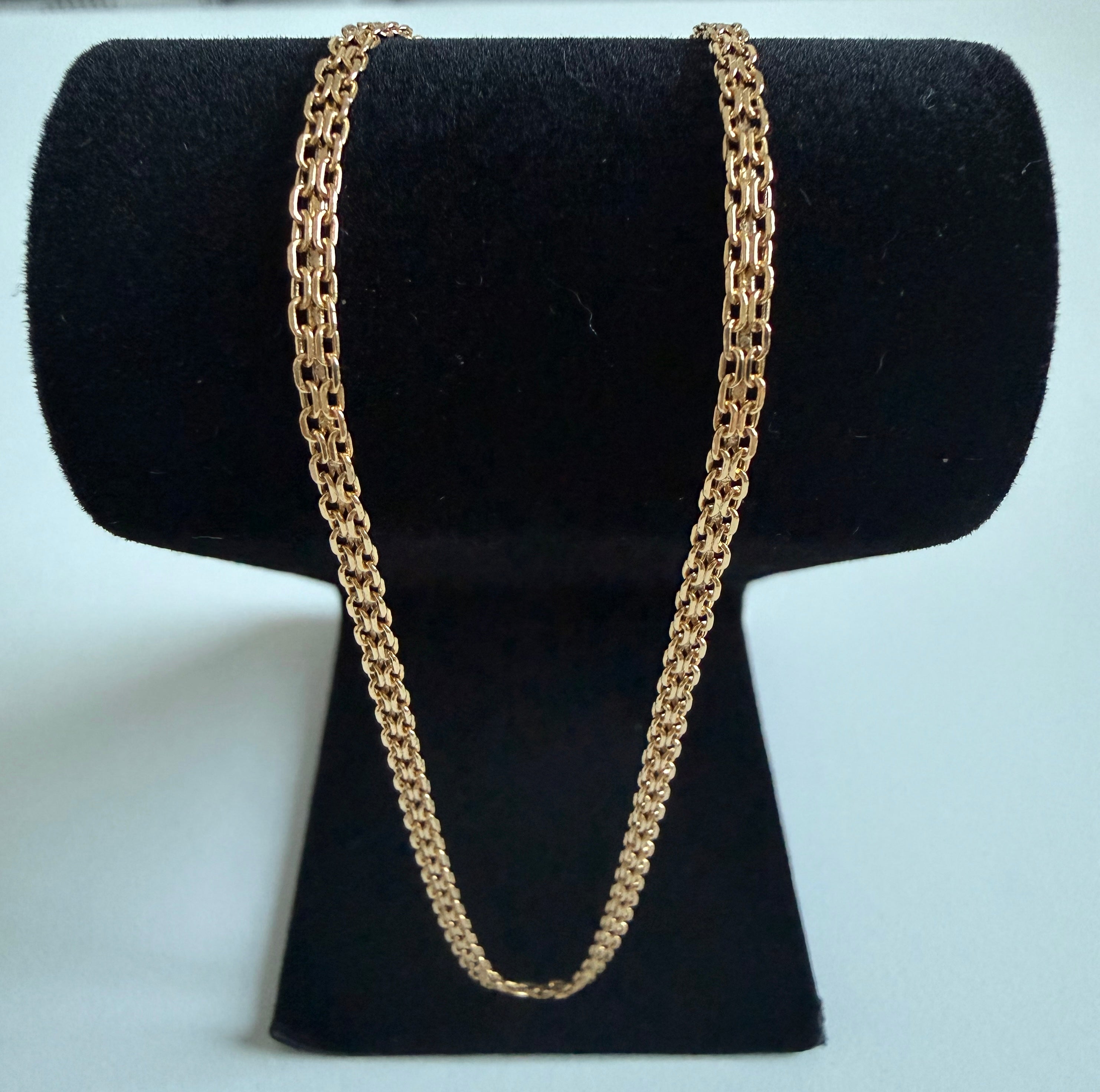 18K Gold Chino Link Chain