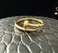 18K Gold Nail Ring – 1.48 g