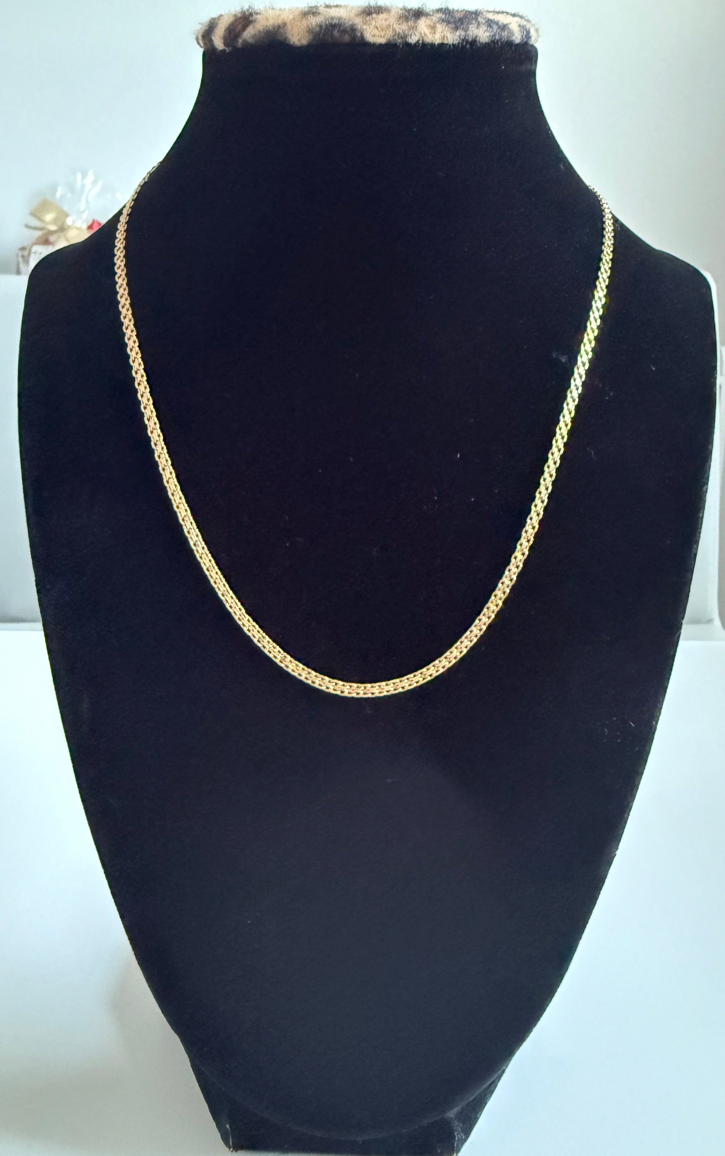 18K Gold Chino Link Chain
